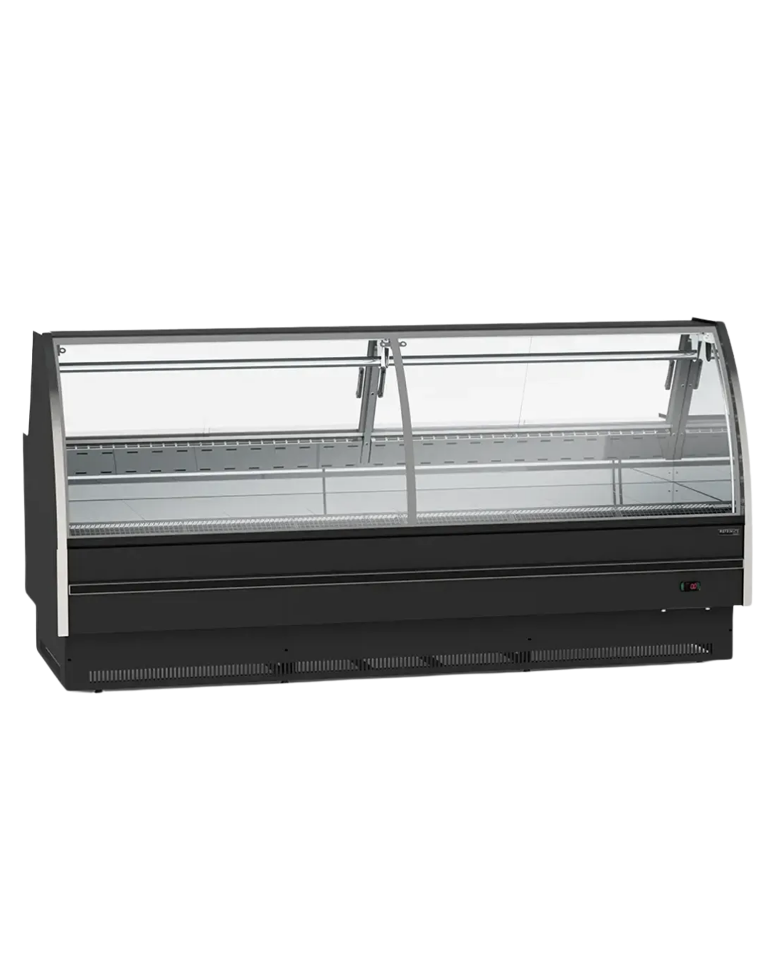 Expositor Açougue Premium Vidro Curvo Gancheira - Imagem 2